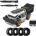 Mowrator 21in 4WD Remote Control Lawn Mower S1 1.12 Acre 50° Slope Climbing